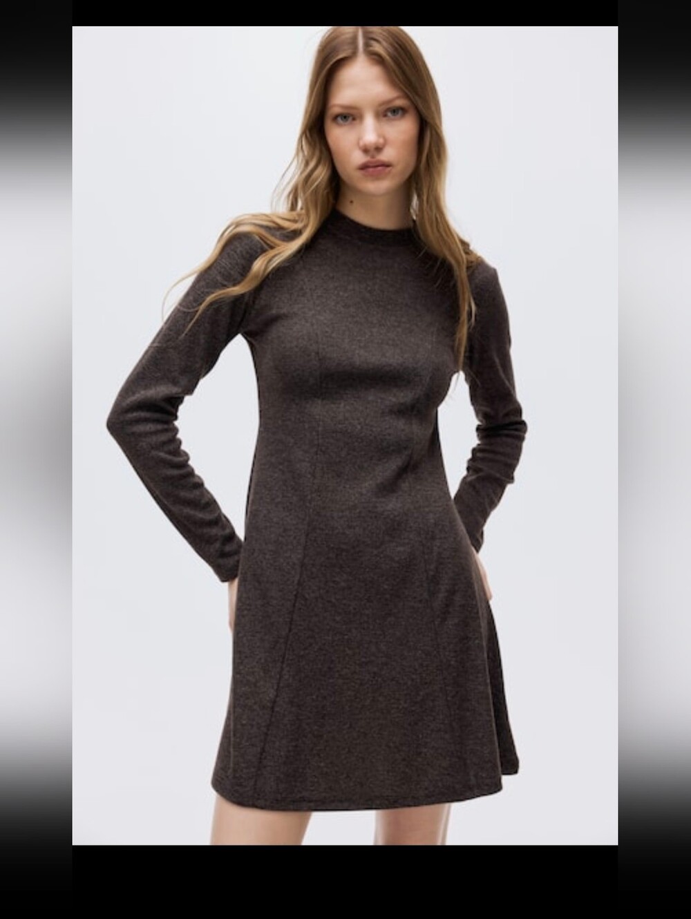 H&M Brown Sweater Dress